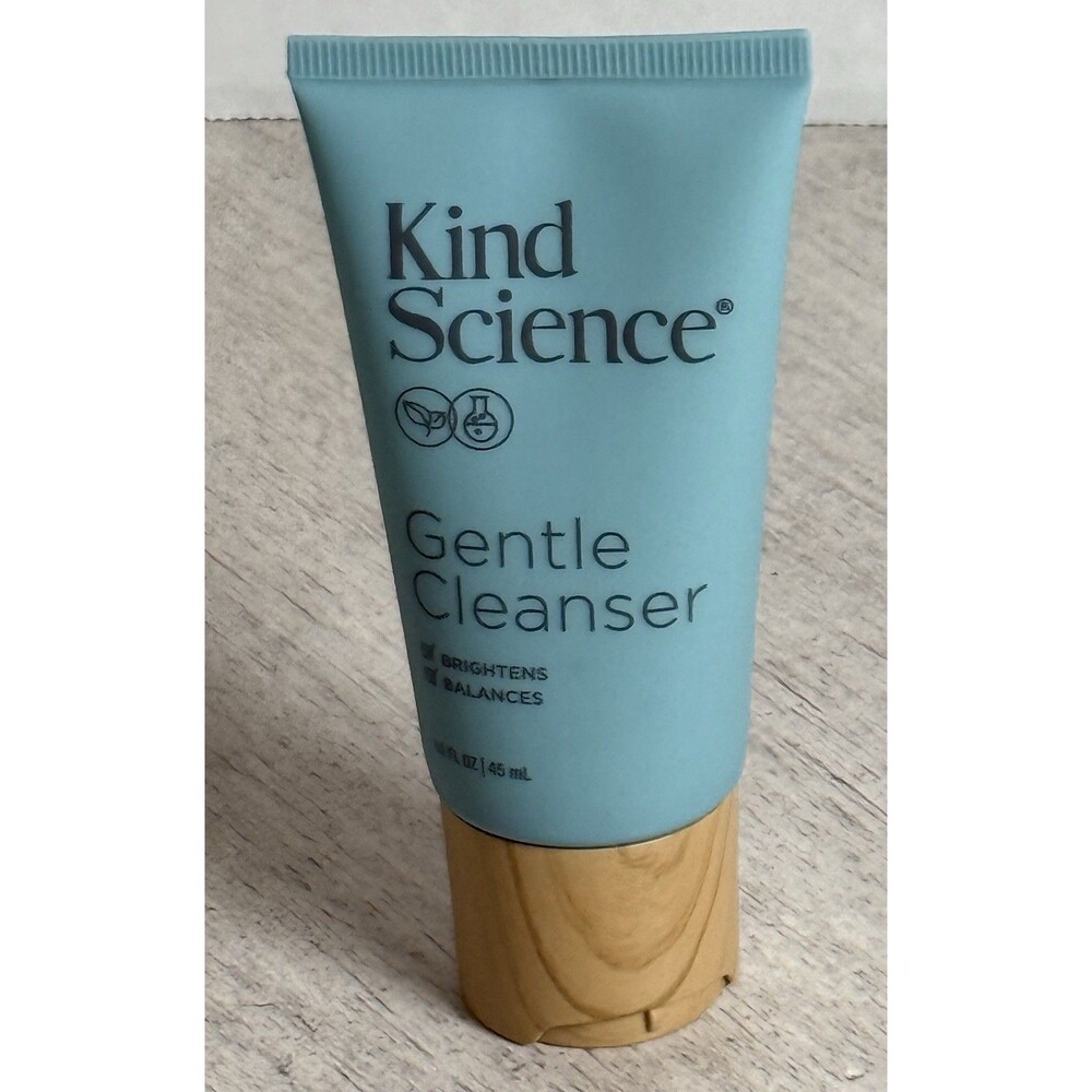 Kind Science Gentle Cleanser Face Wash Brightens Balances 1.5 fl oz 45 mL New